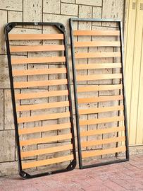 RETI 2 SINGOLE ORTOPEDICHE A DOGHE, DA APPOGGIO.