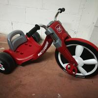 Radio flyer big triciclo rosso big wheel nuovo