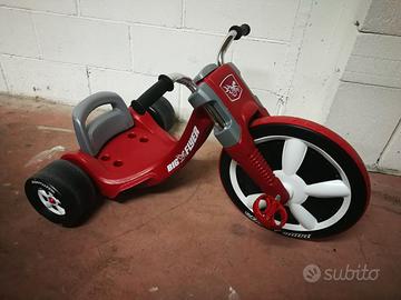 Radio flyer big triciclo rosso big wheel nuovo