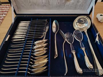 Servizio di posate d'argento 800