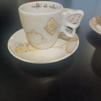 6 tazzine da caffè Thun con piattini 