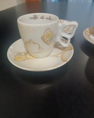 6 tazzine da caffè Thun con piattini 