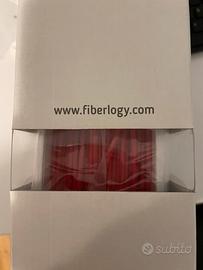 Filamento fiberlogy PLA Rosso d. 2,85