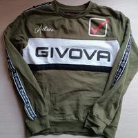 felpa nuova garzata bambino tg 8 Givova 