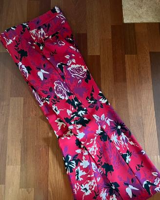 Pantalone Patrizia Pepe fantasia floreale - Tg. 42