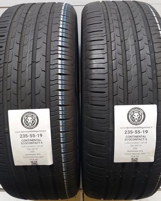 2 GOMME 235 55 19 CONTINENTAL A54128