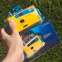 fotocamera analogica rullino compatta subacquea