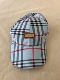 Cappellino da baseball con motivo a scacchi