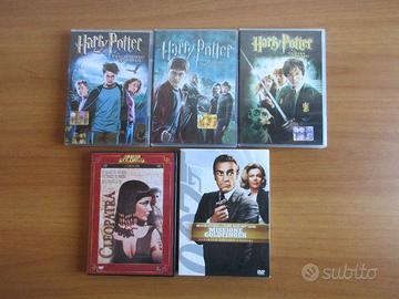 dvd Harry Potter- Cleopatra- 007 Gold Finger