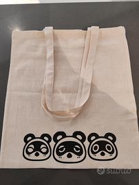 Borsa tote shopper bag Tom Nook Animal Crossing 