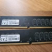 2 Goodram da 16 GB DDR4 2666 MHz - 32 GB (2x16 GB)