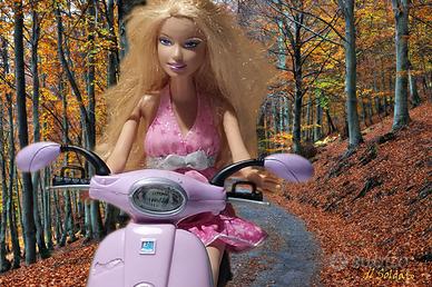 Vespa barbie