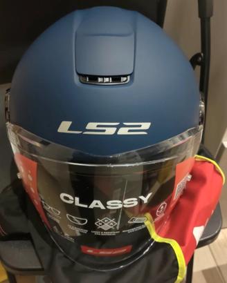Casco JET LS2 Classy Solid OF620 - NAVY BLUE  - Do