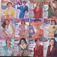 Rivista Burda vari anni dagli 80’ al 2020 cartamod