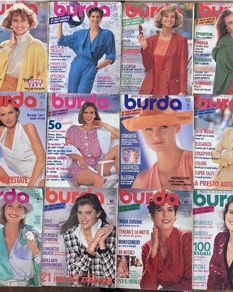 Rivista Burda vari anni dagli 80’ al 2020 cartamod