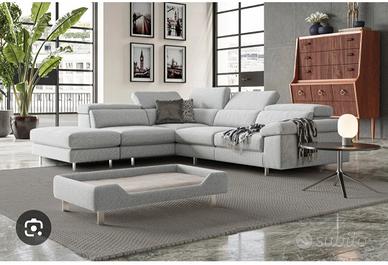 TAPPETO DESIGN CABELLI POLTRONESOFÀ GRIGIO ARGENTO