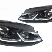 Fari anteriori vw golf 7.5 restyling gti r look