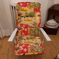 Sedia sdraio imbottita 