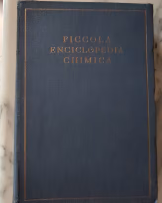 PICCOLA ENCICLOPEDIA CHIMICA  LONGHINI