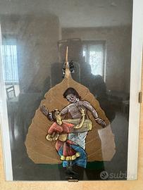 Dipinti a mano su foglia