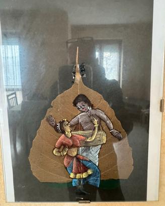 Dipinti a mano su foglia