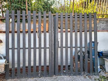 Cancello in ferro 2 ante