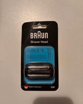 Testina di Ricambio rasoio Braun serie 5 / serie 6