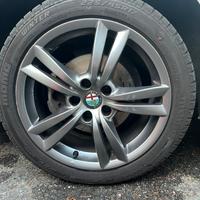 Cerchi originali Alfa romeo 17 + gomme invernali