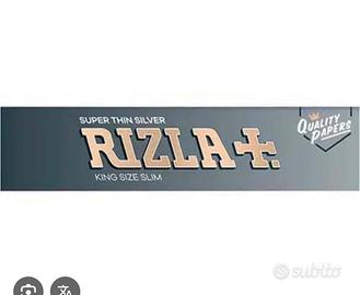 Box 50 pezzi libbretti lunghe rizla silver