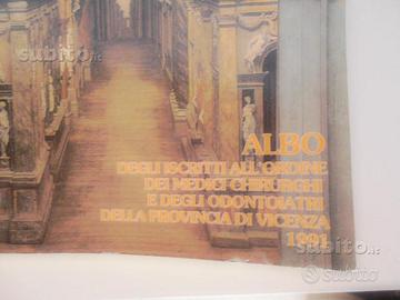 Raccolta Iscritti Ordine Medici Vicenza al 1991