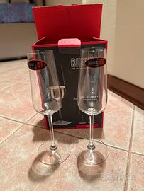 Riedel Grape wine Flute champagne set 8 bicchieri