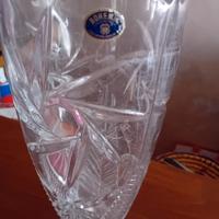 Vaso in cristallo di Bohemia