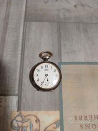 orologio antico B&O Bienne argento 