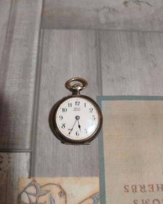 orologio antico B&O Bienne argento 