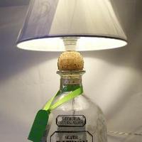 Lampada bottiglia Tequila Patron Silver Magnum