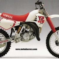 yz 125 1987 1988 convogliatori yamaha