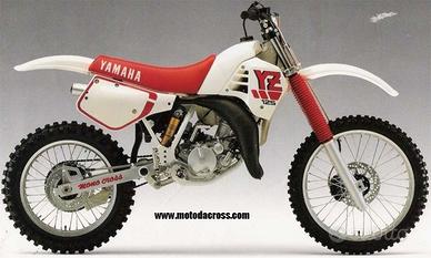 yz 125 1987 1988 convogliatori yamaha