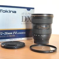 NUOVO Tokina AT-X Pro 12-28mm f4 AF per Nikon