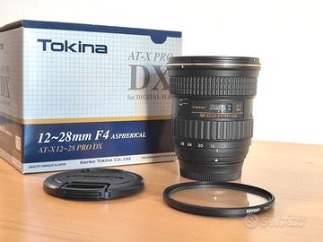 NUOVO Tokina AT-X Pro 12-28mm f4 AF per Nikon