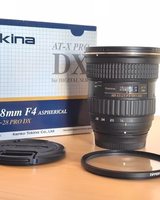 NUOVO Tokina AT-X Pro 12-28mm f4 AF per Nikon