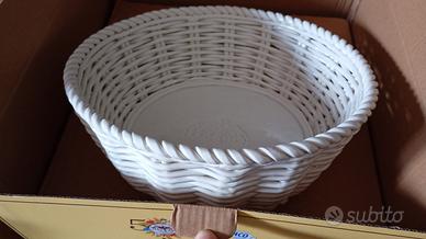 cestino in ceramica