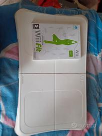 pedana wii + gioco wii fit