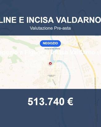 Immobile in asta di 550 m² a Figline e Incisa Vald