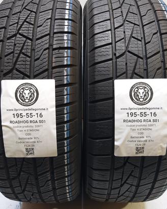 2 GOMME 195 55 16 ROADHOG A55971