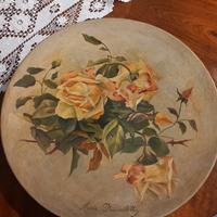 piatto in terracotta antico