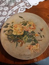 piatto in terracotta antico