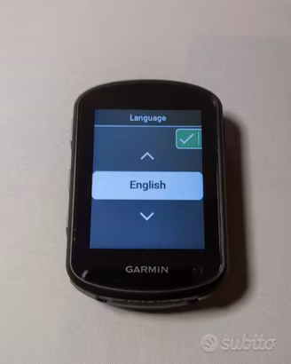Garmin edge 540