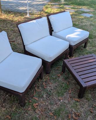 poltroncine da giardino