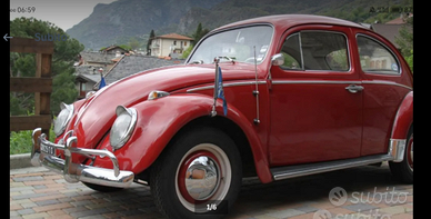 Volkswagen Maggiolino conservato 1963