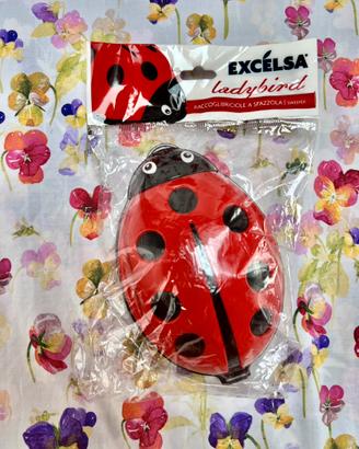 EXCELSA Raccoglibriciole a spazzola Coccinella